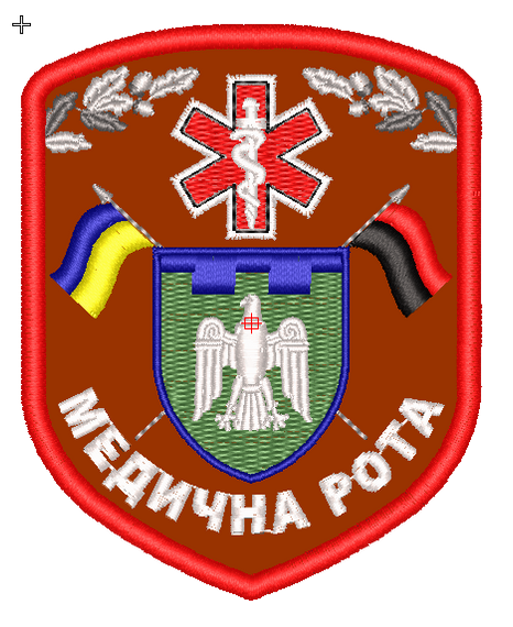 Шеврон Медична рота | Зображення 5