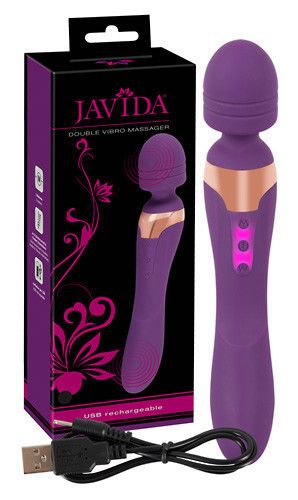 Вибромассажер JAVIDA DOUBLE VIBRO MASSAGER Sex Aura