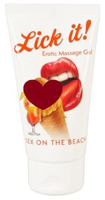 Масажний гель СЕКС НА ПЛЯЖІ Lick It (50 мл) Sex Aura