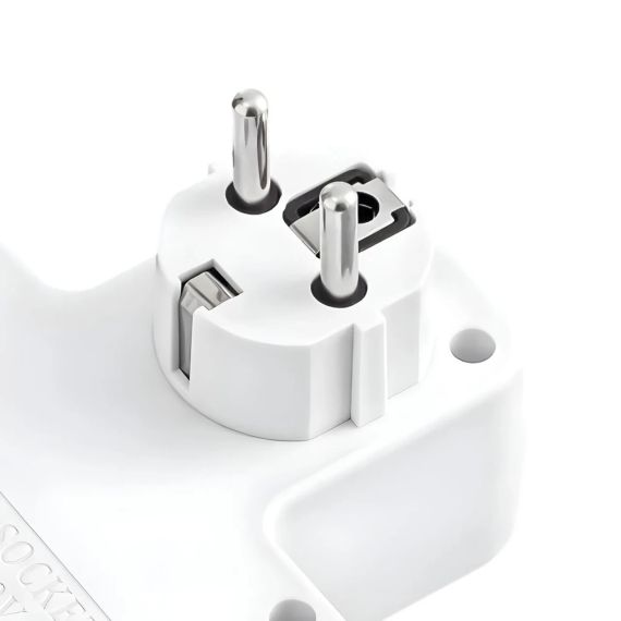 Сетевой фильтр 5 розеток + USB/адаптер на 5 розеток + USB с индивидуальными кнопками и LED-подсветкой | Зображення 6