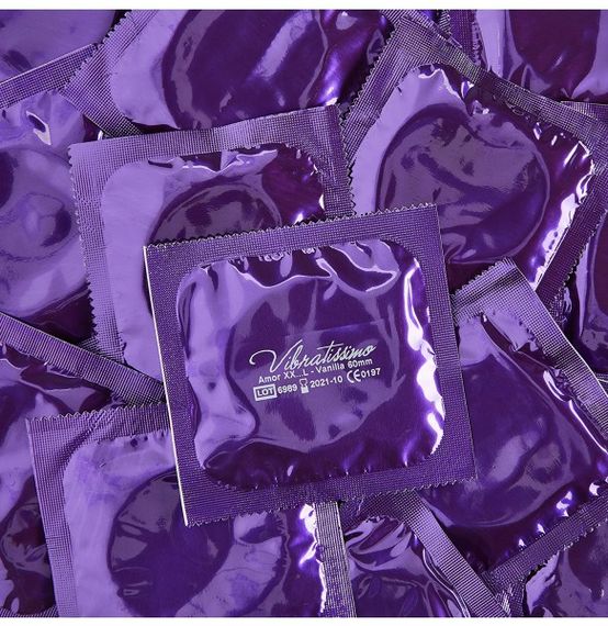 Презервативы - Vibratissimo XX... L Vanilla, 60 мм, 50 шт. sexstyle | Зображення 2