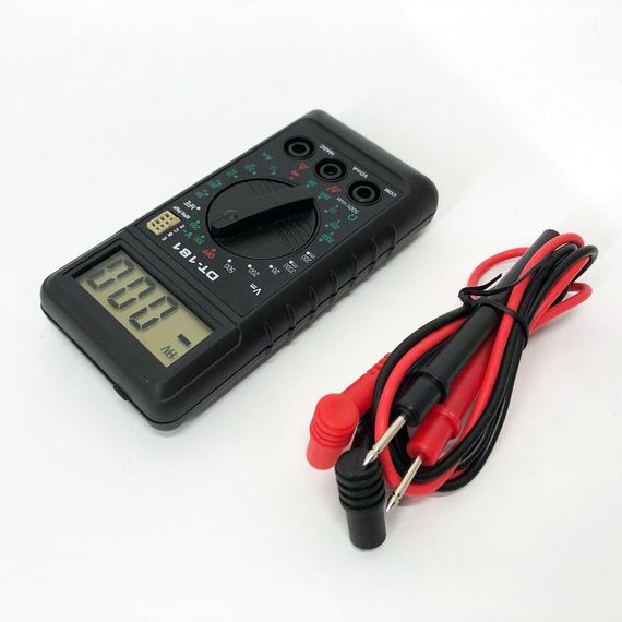 Мультиметр для проверки электроприборов DT-181, Мультиметр с высоким диапазоном измерений UZ-76 | Зображення 8