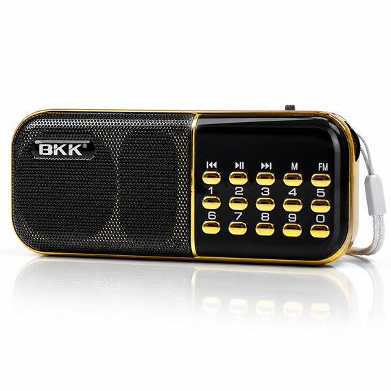 Портативный радиоприемник MP3/FM с USB, B837 / Мини-радио с питанием от аккумулятора | Зображення 4