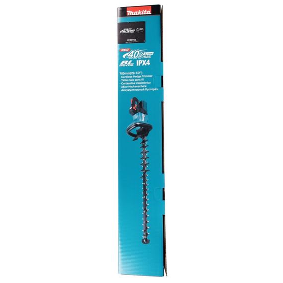 Ножиці для живоплоту акумуляторні Makita UH007GZ (750 мм, 25 мм, BL, XGT, без акумуляторів та зарядного пристрою) | Зображення 6