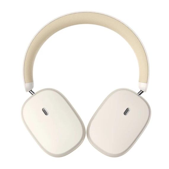 Бездротові навушники Baseus Bowie H1 Noise-Cancelling Wireless Headphones Rice White | Зображення 2