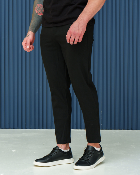 Брюки змейка черн чёрный S | Зображення 3