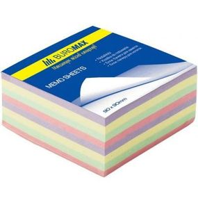 Бумага для заметок Buromax DECOR 90х90х40мм, unglued (BM.2285) - Топ Продаж!