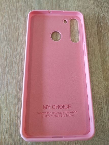 Чохол Silicone Cover Case для Samsung A21/A215 pink | Зображення 1