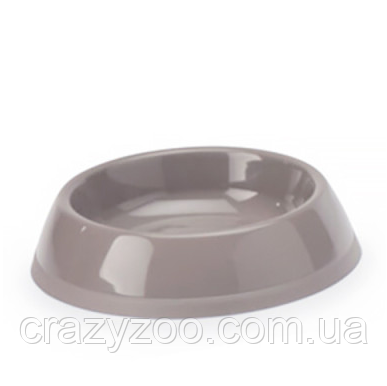 Миска для котів Savic Picnic Cat пластикова сіра Ø 12 см 200 мл 02343