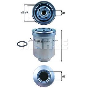 Фильтр топливный Mahle KC510D