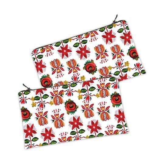 Косметичка жіноча Казкові квіти 20х12 см (K_25F004)