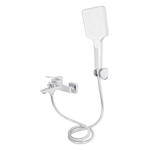 Змішувач для ванни Qtap Arvin з душовим гарнітуром QTARV259CRM48640 Chrome | Зображення 2