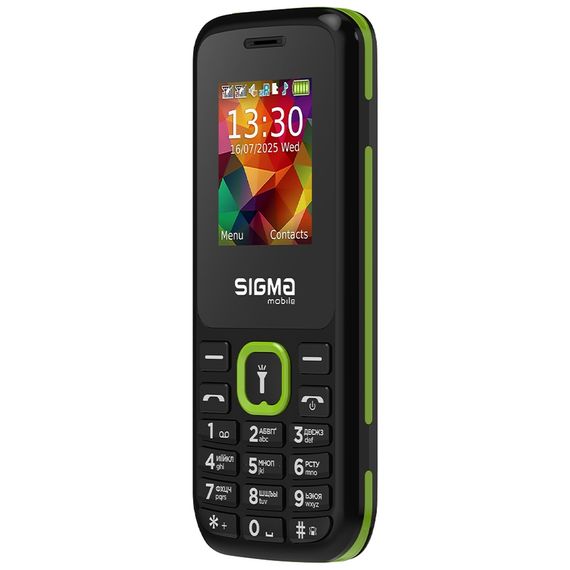 Мобільний телефон Sigma X-style 171 MINI Track Black-Green (4827798813720) | Зображення 5