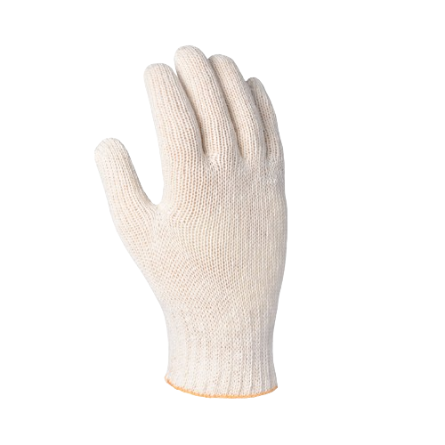 Рукавички 547 трикотаж 219 текс з крапкою ПВХ р.10(XL) білий/зелений ДКГ | Зображення 1