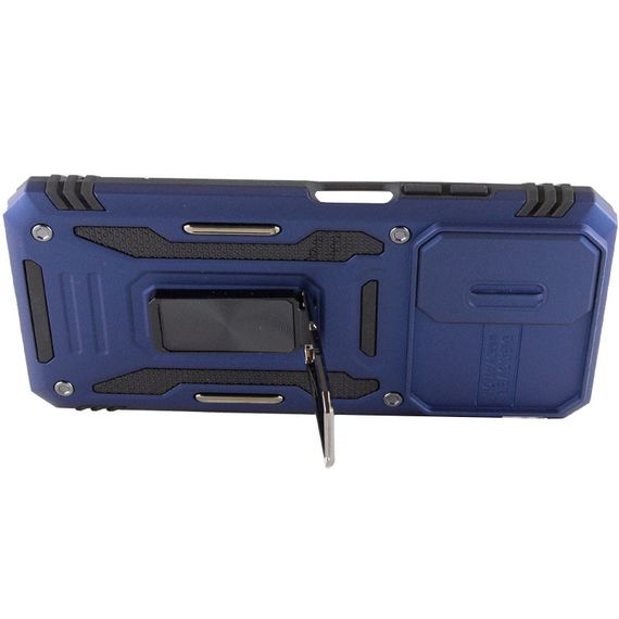 Ударостійкий чохол Camshield Army Ring для Xiaomi Redmi Note 11 Pro 4G/5G / 11E Pro / 12 Pro 4G Синій / Navy | Зображення 4