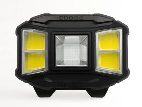 Налобный Фонарик HC 617 COB Сенсор RED/BLUE WARNING HC 617