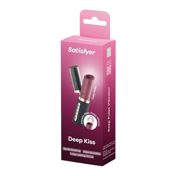 Вакуумный стимулятор Satisfyer Deep Kiss Sex Aura | Зображення 1
