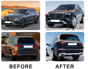Комплект обвісів Maybach 2024 для Mercedes GLS X167 2019- рр