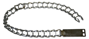 Ошейник-удавка для собак Croci хром 60х2.5 см C5АS0652