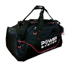 Спортивна сумка Power System PS-7010 Gym Bag Magna 65 л Blak/Red (7010BR-4)