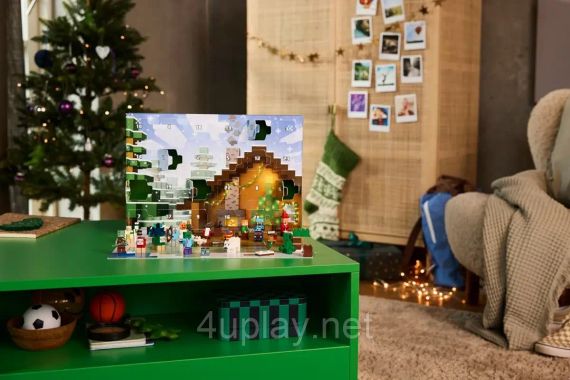 Конструктор Lego Minecraft Адвент календар Лего Майнкрафт 2025 року (21280) | Зображення 7