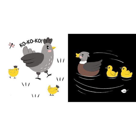 Моя контрастна книжка: "Мама і малюк" Ранок 1703004 від народження | Зображення 3