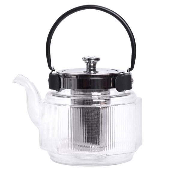 Скляний чайник з фільтром для заварювання чаю (1.1 л) | Зображення 3
