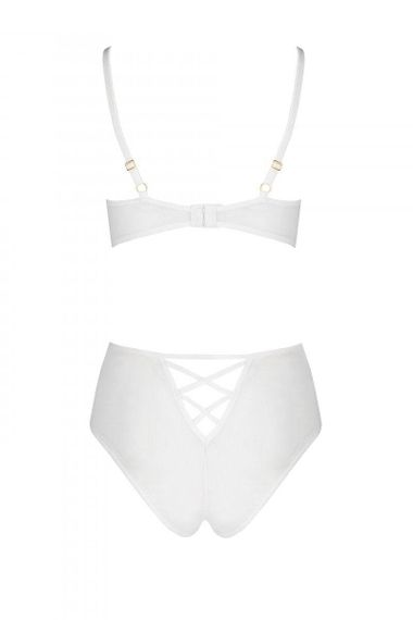 Еротичний комплект з малюнком Passion LOVELIA BIKINI XXL/XXXL, white Sex Aura | Зображення 5