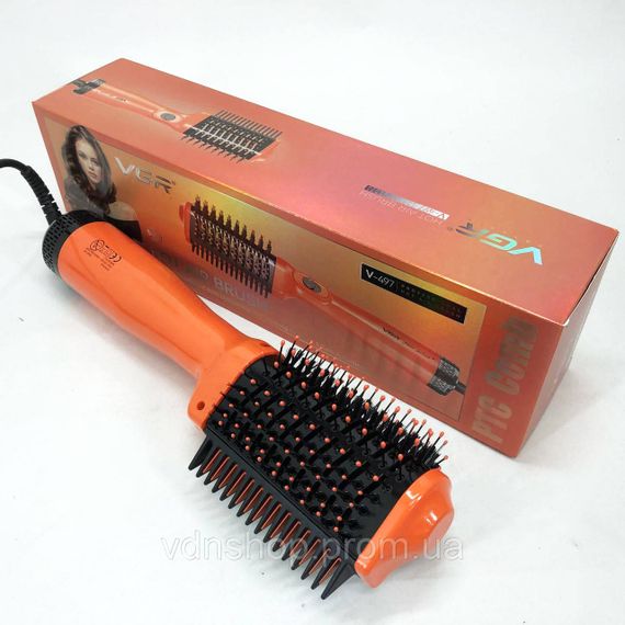 Фен з регулятором потужності і температури, Фен з різними насадками Сучасний для укладання XM-20 | Зображення 3