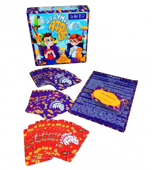 Настольная карточная игра "ДодУМка АФРИКА" GDV-Afr-01 на укр. языке | Зображення 1