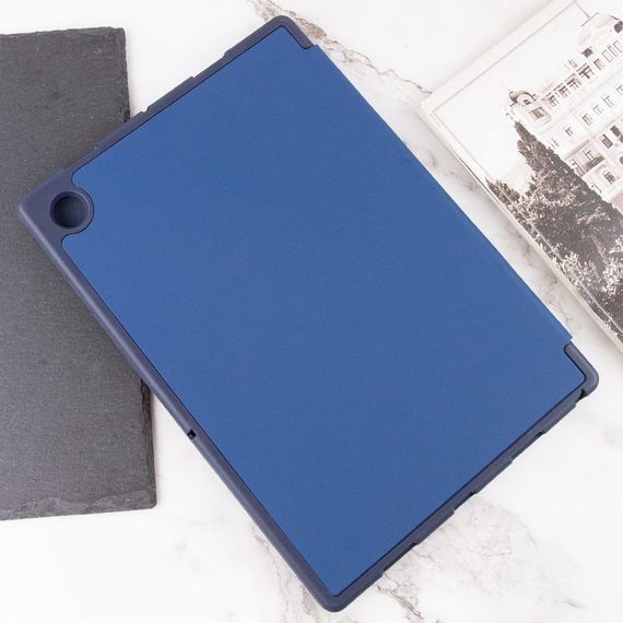 Чехол-книжка Book Cover (stylus slot) для Samsung Galaxy Tab A9 (8.7'') (X110/X115) Темно-синий / Midnight | Зображення 7