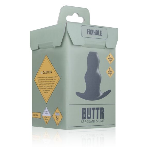 Анальная пробка BUTTR - Foxhole Hollow Butt Plug | Зображення 5