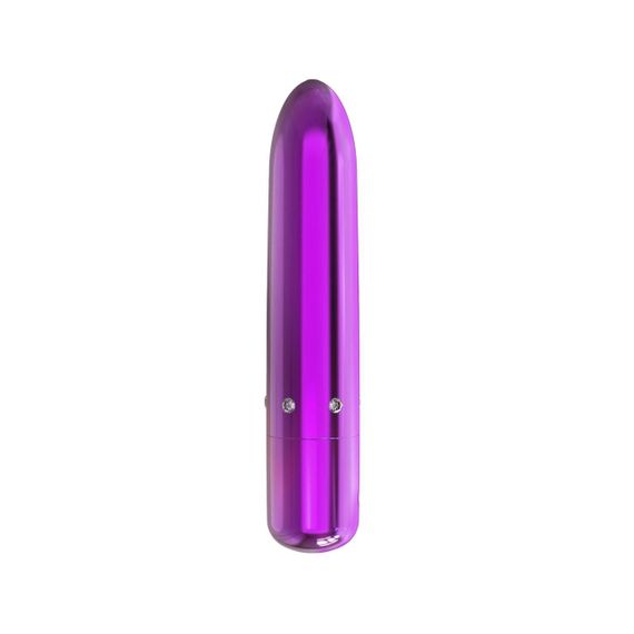 Віброкуля PowerBullet Pretty Point Rechargeable Bullet Purple, потужний точковий вібратор, фіолетовий