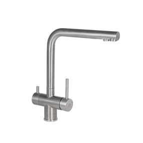 Змішувач для кухні Lidz Aria 24F-SFS, F-подібний з використанням фільтрованої води