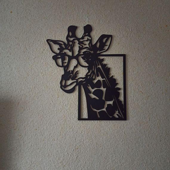 Панно декоративне картина на стіну Жираф 585х485 acr-p000070