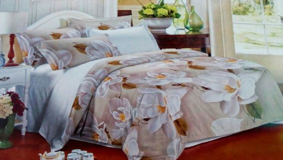 Комплект постельного белья от украинского производителя Polycotton Полуторный 90939 | Зображення 2