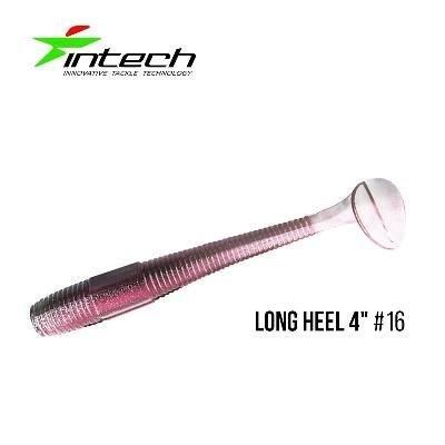 Силіконова приманка, Їстівний силікон Intech Інтеч Long Heel 4"6 шт #16