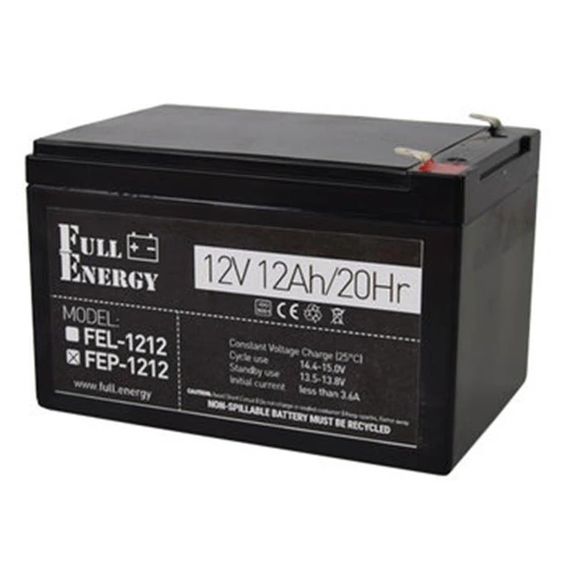 Full Energy FEP-1212 12 А•ч 12В Свинцево-кислотна акумуляторна батарея