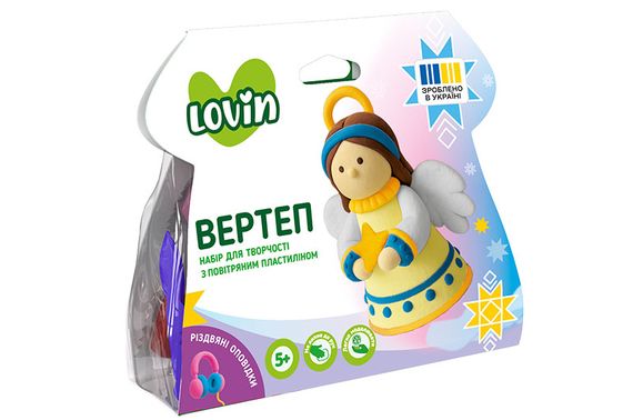 Набір для ліплення з повітряним пластиліном 7000228 "Вертеп" LOVIN | Зображення 7