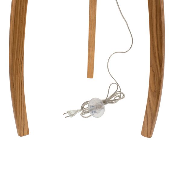 Торшер напольный на деревянной основе FLT-45 E27 | Зображення 2