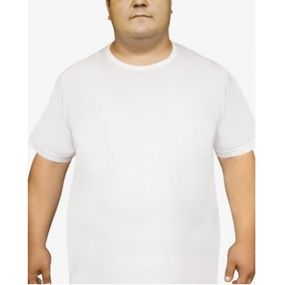 Чоловіча футболка Oztas A-1037 супер батал Чорний