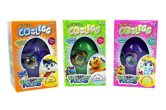 Набір для творчості CE-01-01,02,03,04 "Cool Egg" яйце велике DANKO | Зображення 1