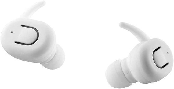 Бездротові вакуумні навушники T’nB Dude з Bluetooth 5.0, зарядним кейсом на 25 годин, ергономічний дизайн, білі | Зображення 3