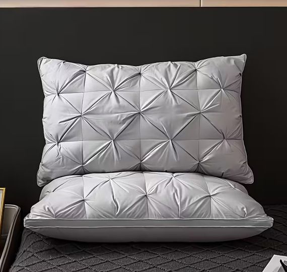Подушка тесто из из полиефирного волокна Hotel pillow 19536 50х70 см серая | Зображення 3