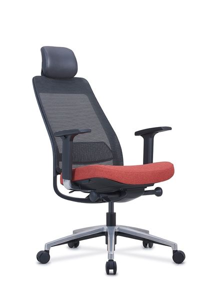 Кресло офисное KreslaLux FILO-A1 BLACKRED | Зображення 6