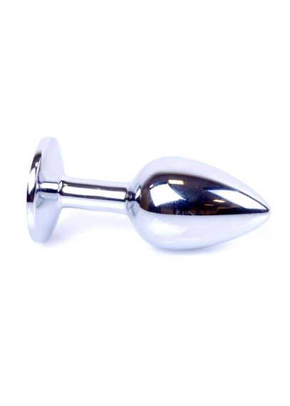 Анальна пробка - Jewellery Silver Plug Purple | Зображення 5