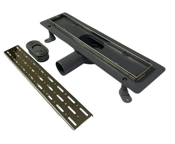 Душевой канал Maxiflow Prime Lagal 40 см решетка Дождь 4024.0Y050K.040.1 | Зображення 5