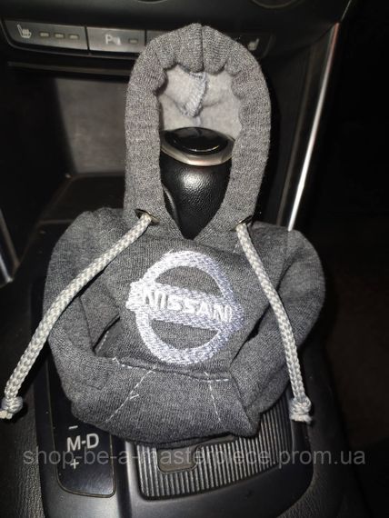 Чохол кофта Худі аксесуар на КПП  Car Hoodie ніссан nissan сірий подарунок автомобілісту 10070
