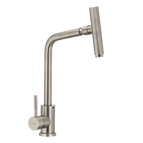 Смеситель кухонный с поворотным аэратором MIXXUS SUS 017 (SS0009)