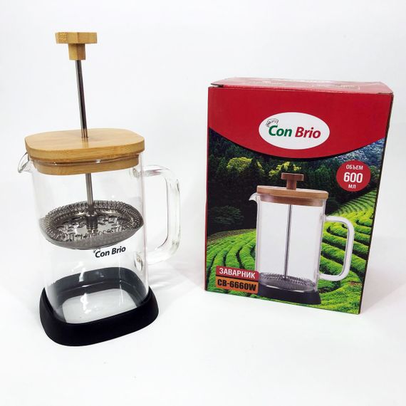 Заварник Con Brio 600мл CB-6660W | Зображення 7